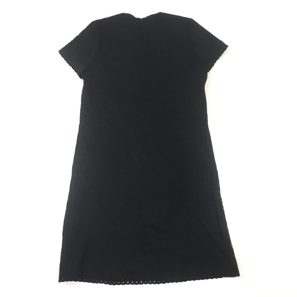 J. McLaughlin ponte knit eyelet a-line dress NEW - Picture 3 of 8